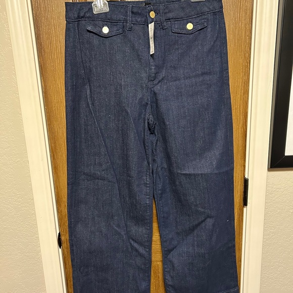 Ann Taylor Denim - Ann Taylor Trouser High Rise Classic Blue Denim Jeans